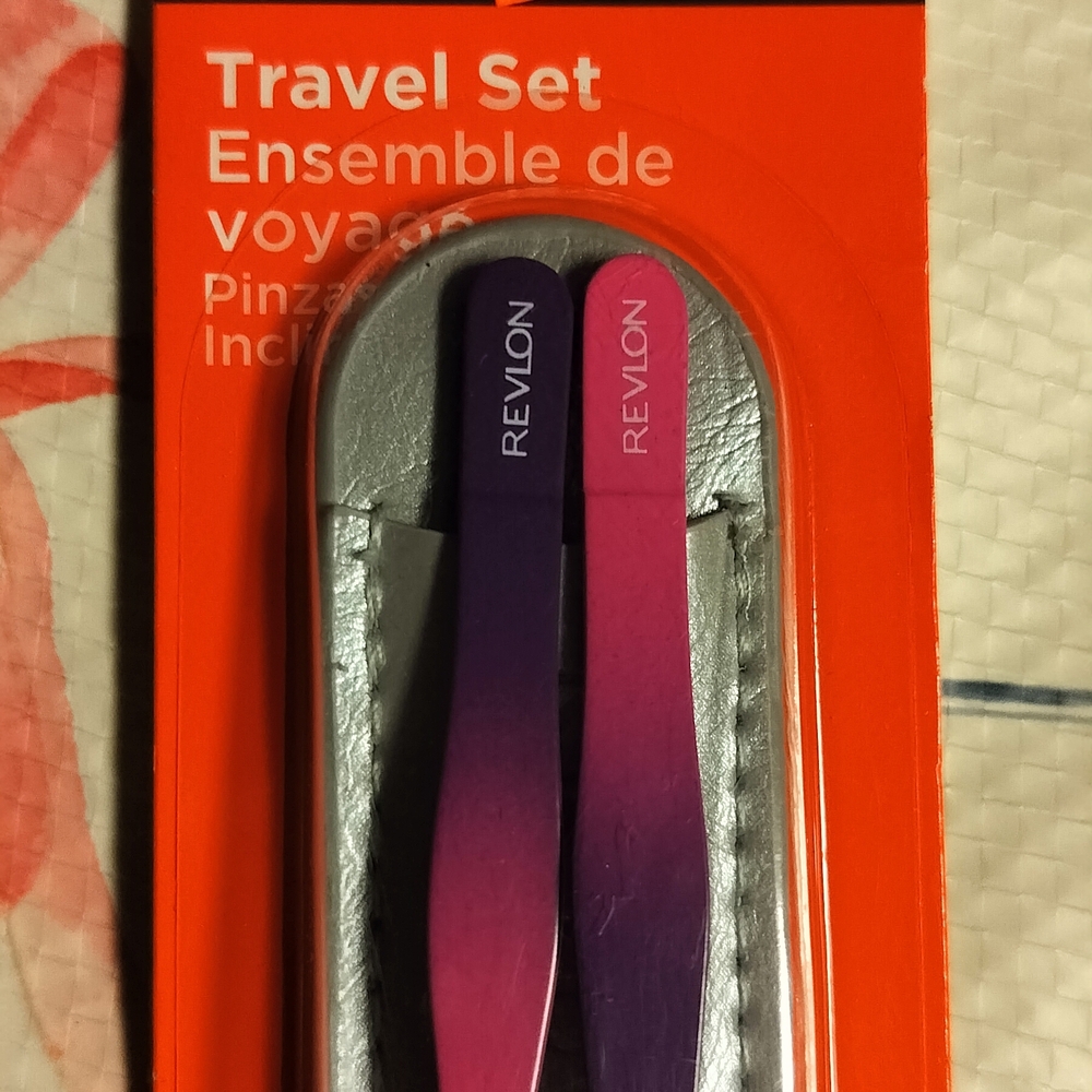 Revlon Vibrant Tweezer Duo Travel Set